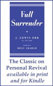 Buy Full Surrender by J. Edwin Orr