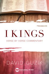 1 Kings Commentary in Print - David Guzik