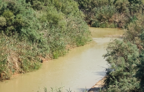 Muddy Jordan River