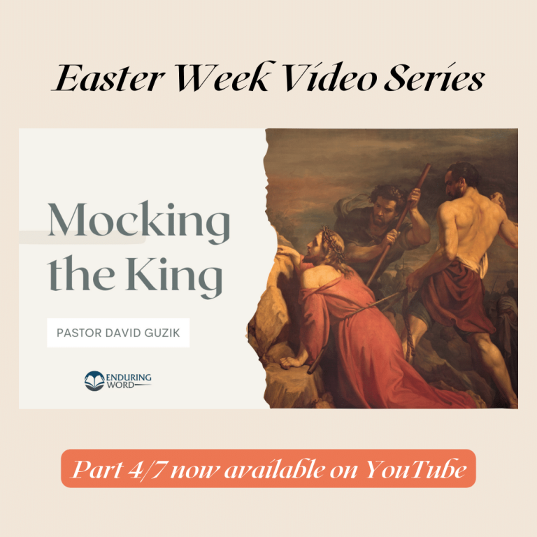Mocking the King by David Guzik