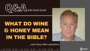 What Do Wine and Honey Mean in the Bible? LIVE Q&A for May 25, 2023